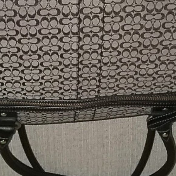 Coach Soho Signature Business Briefcase, Laptop, Messenger Bag, Tote - Picture 4 of 7